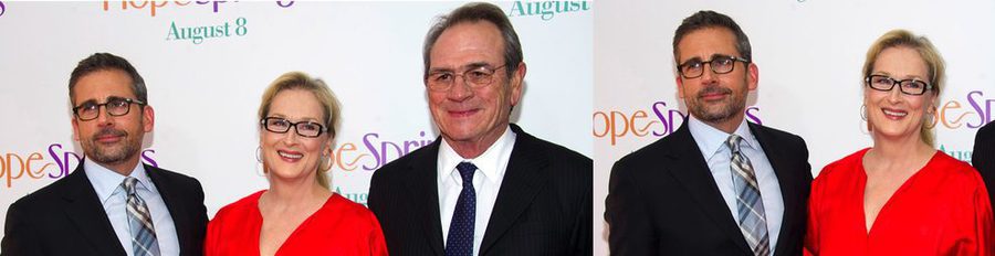 Meryl Streep, Steve Carell y Tommy Lee Jones acuden a la premiere de 'Hope Springs' en Nueva York