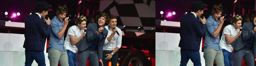 One Direction revoluciona al público de la clausura de los Juegos Olímpicos de Londres con 'Makes You Beautiful'