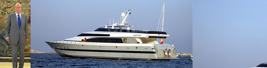 El Rey Don Juan Carlos sale a navegar en el Fortuna en su único día sin actos oficiales en Mallorca