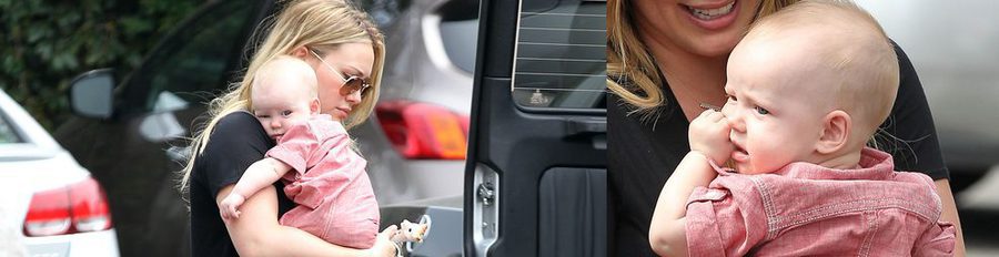 Hilary Duff pasea feliz con su hijo Luca mientras prepara su regreso a televisión