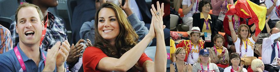 Los Duques de Cambridge y la Infanta Elena, los mejores apoyos en los Juegos Paralímpicos de Londres 2012