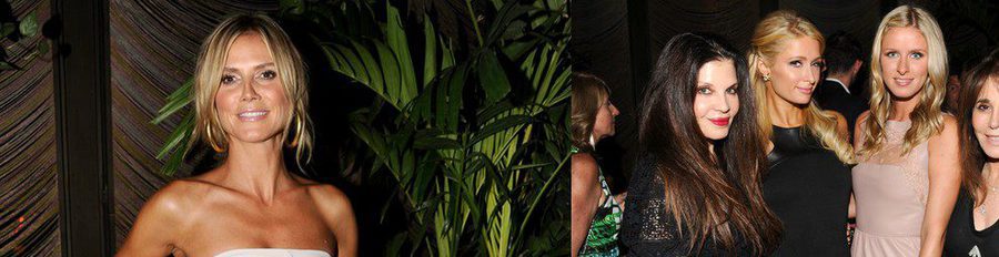 Heidi Klum, Candice Swanepoel y Kim Kardashian asistieron a la fiesta de inauguración de Brian Atwood
