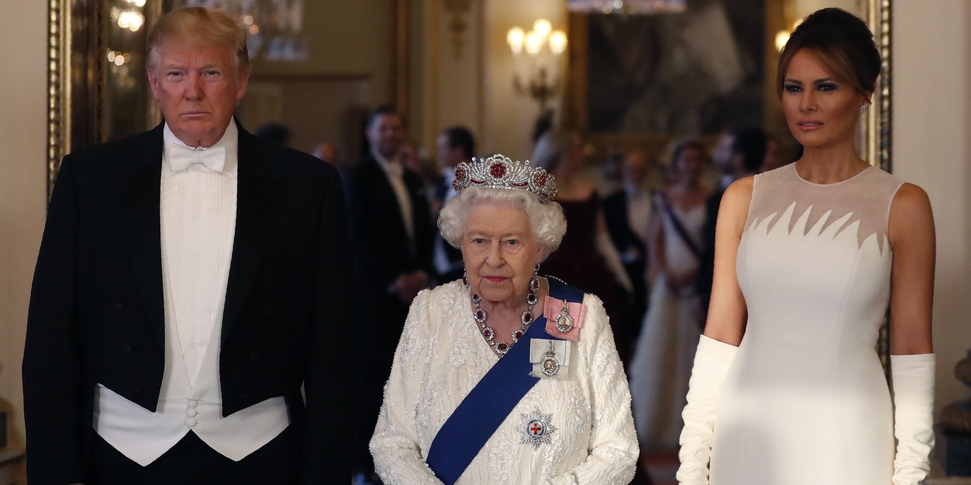 El impresionante despliegue de la Familia Real Británica con los Trump pese a sus escándalos y diferencias