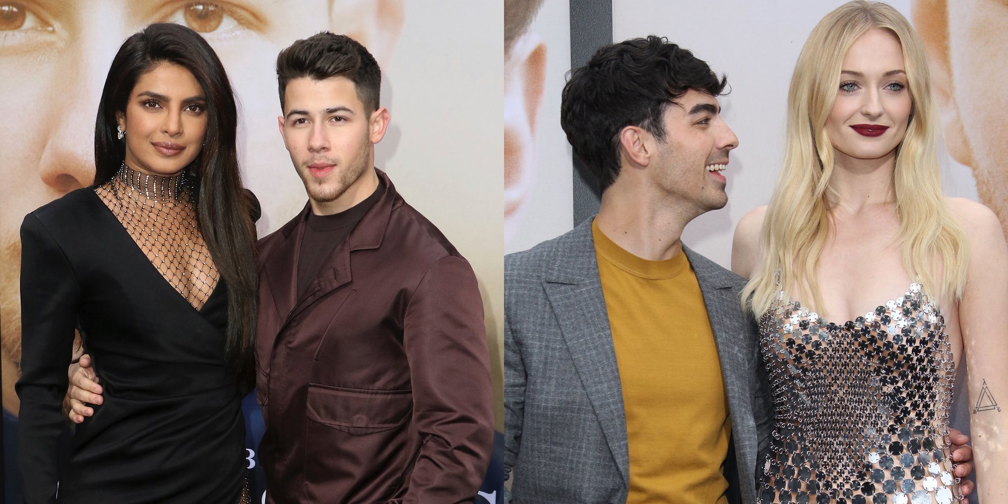 Los Jonas Brothers presentan 'Chassing Happiness' en los Ángeles con las mujeres de su vida