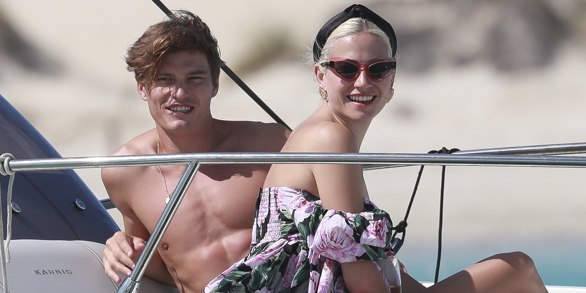 Pixie Lott y Oliver Cheshire disfrutan de unas vacaciones románticas en Formentera