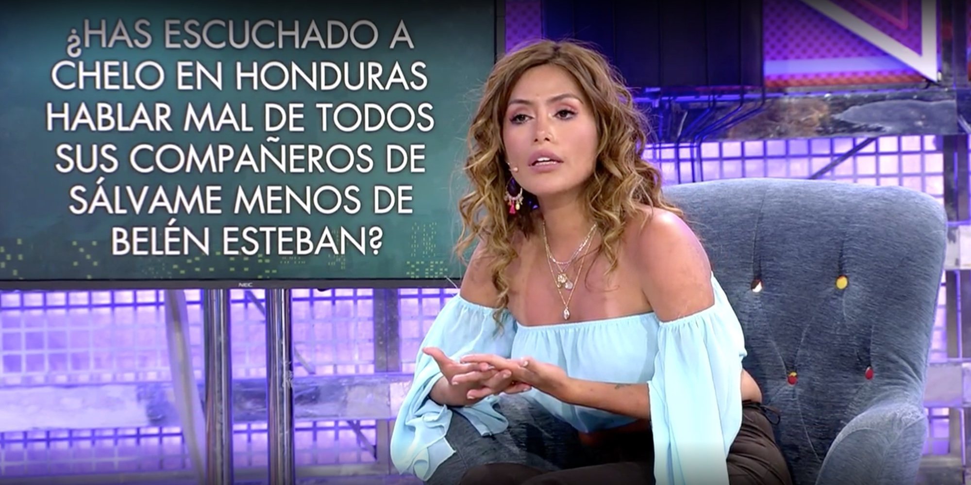 Miriam Saavedra asegura que Chelo García Cortés le habló mal de sus compañeros de 'Sálvame' en 'SV2019'
