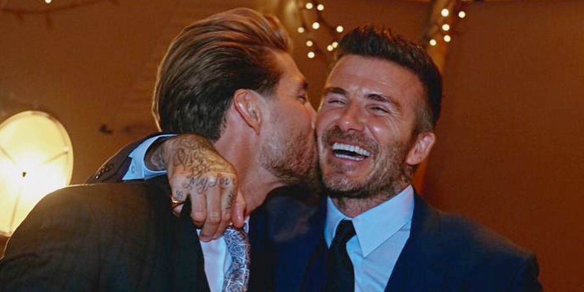 David Beckham, el invitado privilegiado de la boda de Sergio Ramos y Pilar Rubio: publica 2 fotos de la fiesta