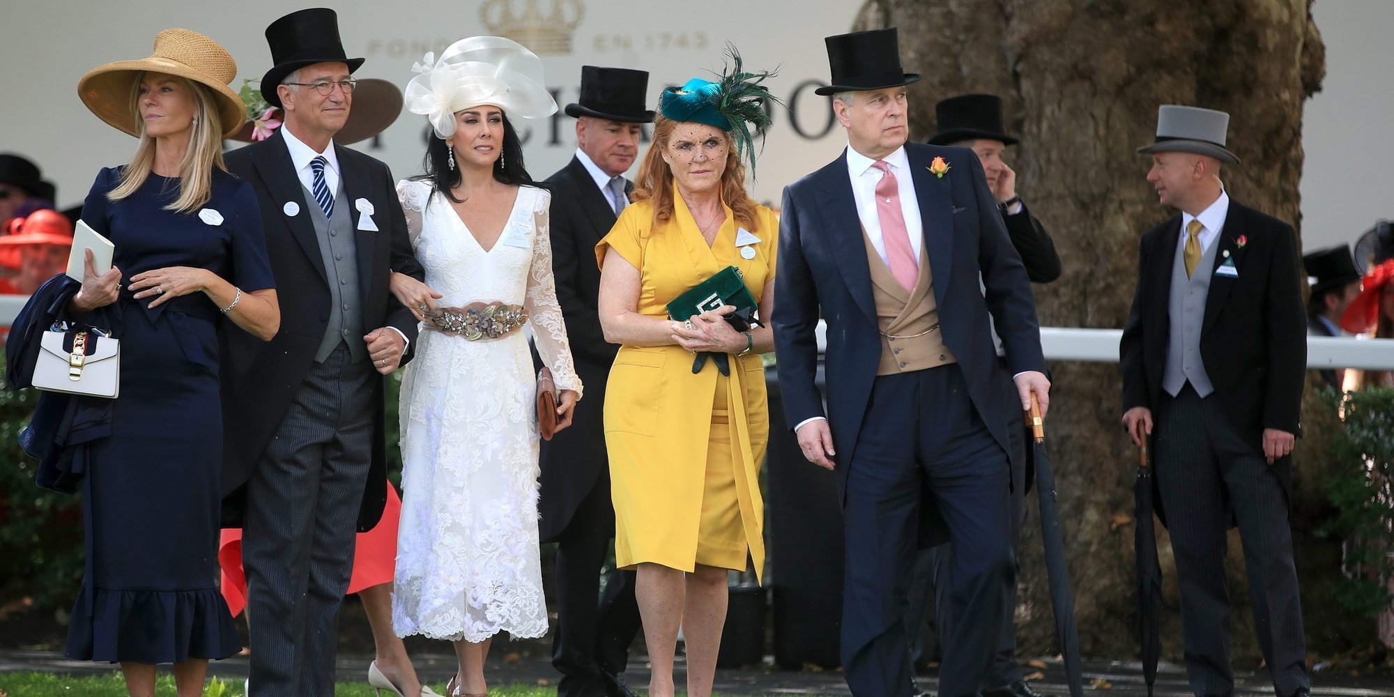 Sarah Ferguson y la buena relación con su exmarido, el Príncipe Andrés, en el Royal Ascot