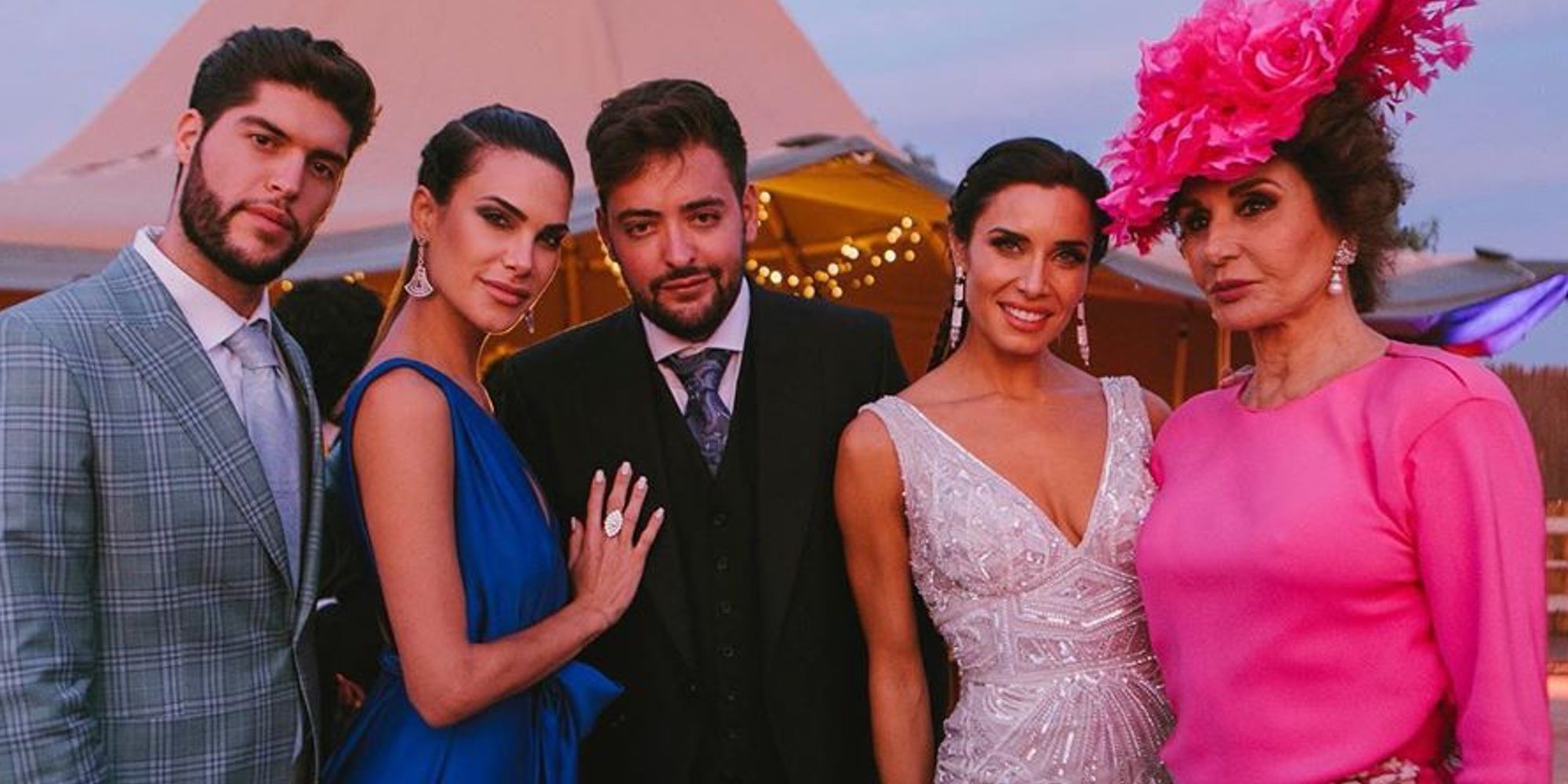 Pilar Rubio y sus amigos desvelan algunos misterios de su boda: llevó un mono de color rojo