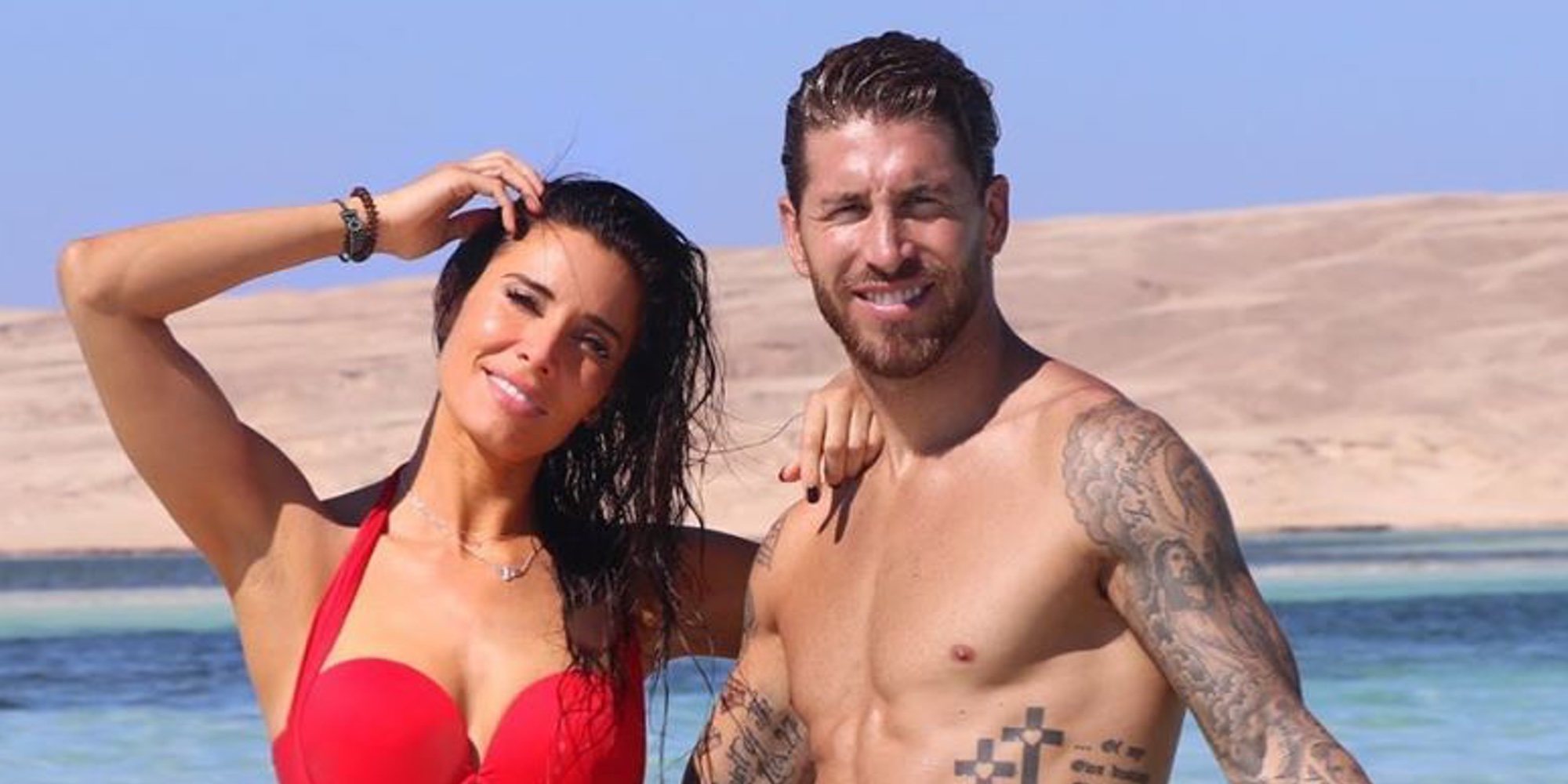 Pilar Rubio y Sergio Ramos continúan disfrutando de su luna de miel en las paradisíacas playas de Egipto
