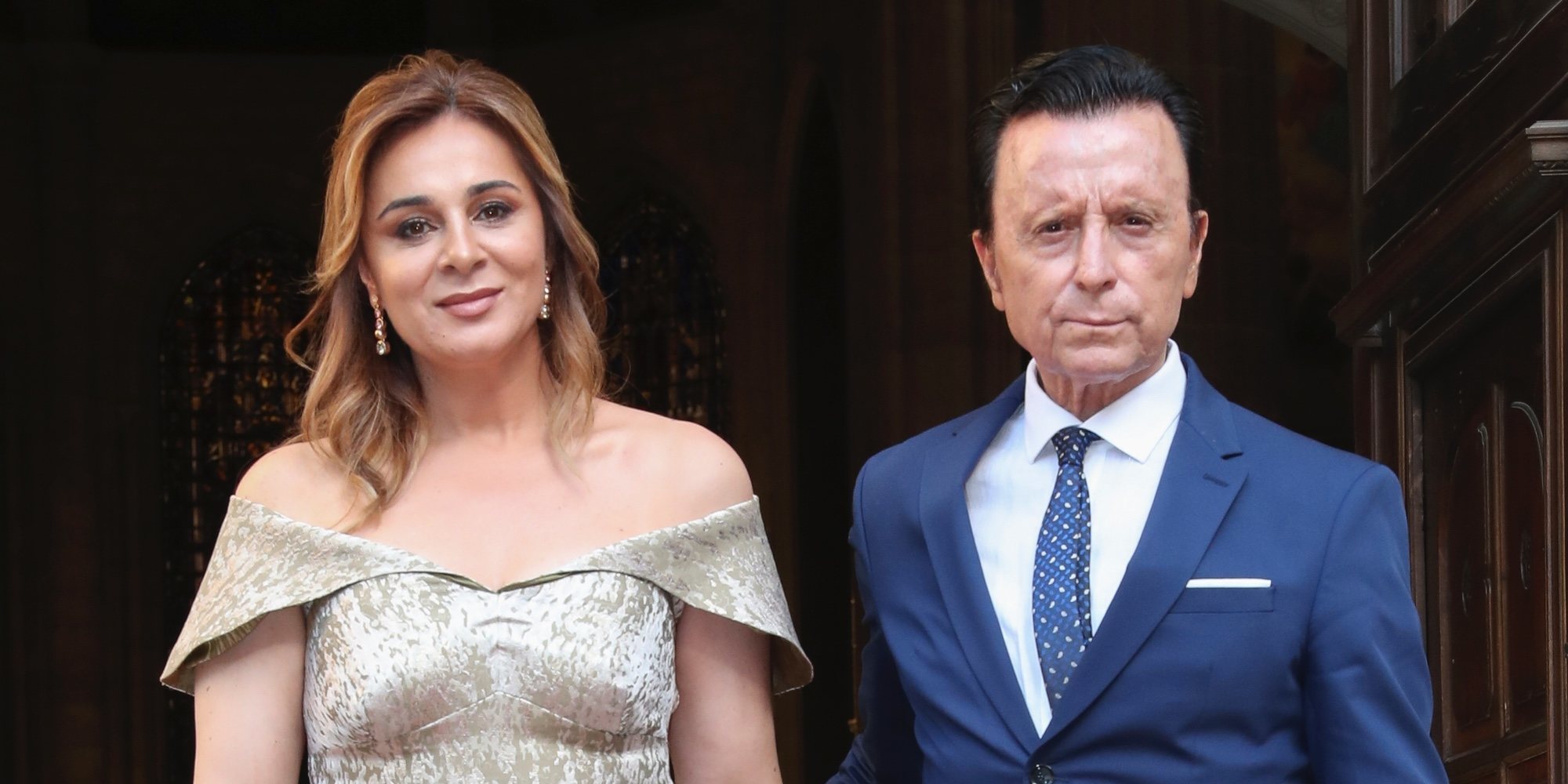 José Ortega Cano y Ana María Aldón, entre los invitados a la boda de Dámaso González y Miriam Lanza