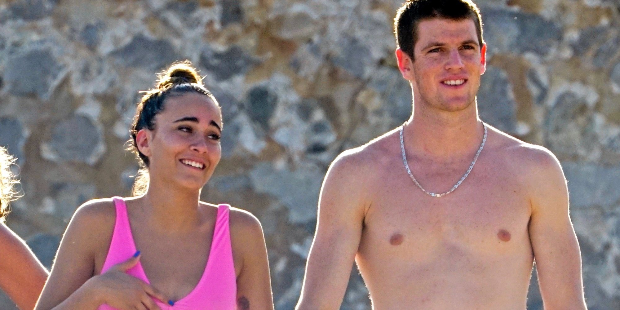 Aitana Ocaña y Miguel Bernardeau, dos tortolitos disfrutando de las playas de Ibiza