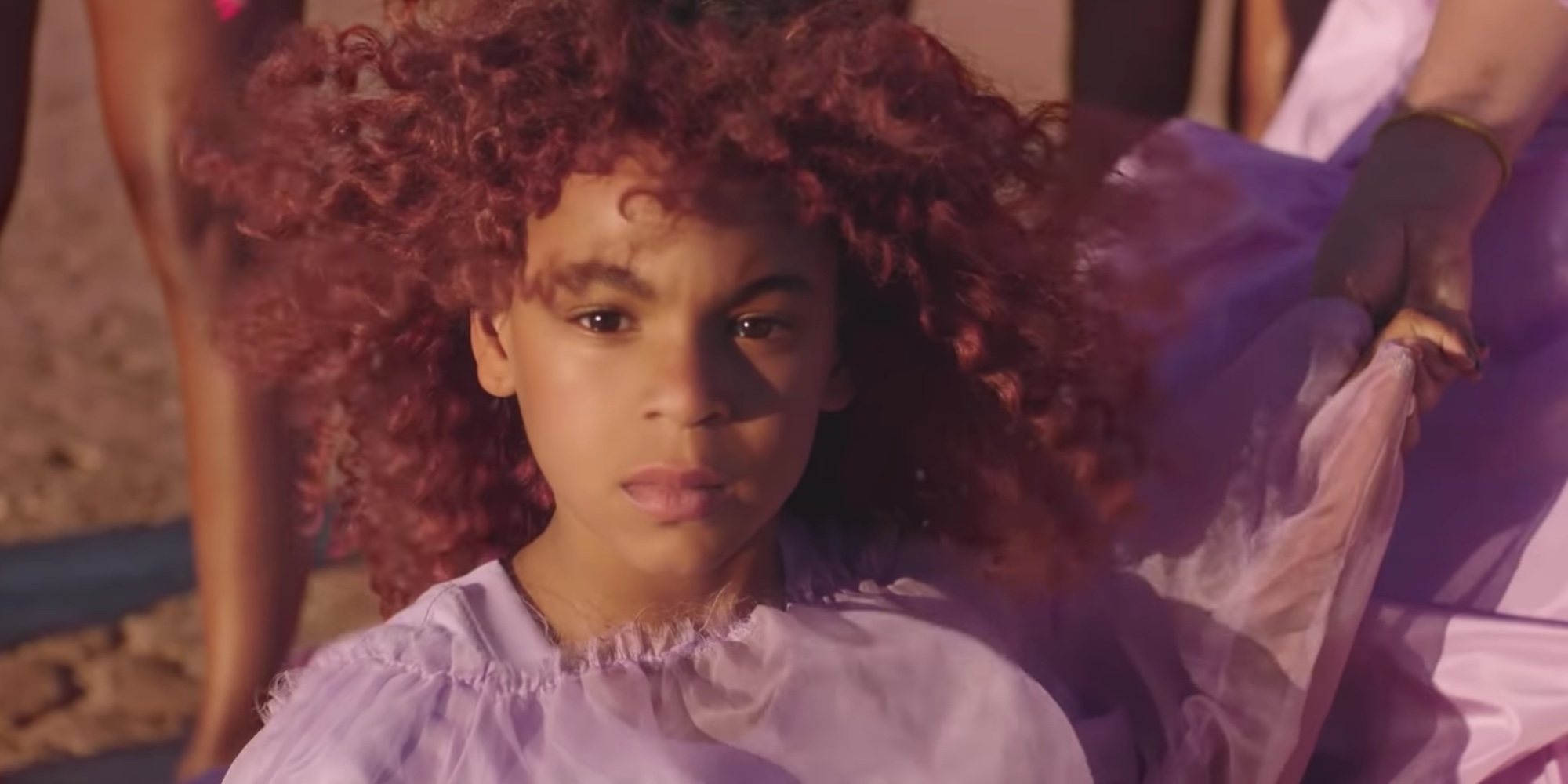 Blue Ivy, la hija de Beyoncé, protagonista de su videoclip 'Spirit'