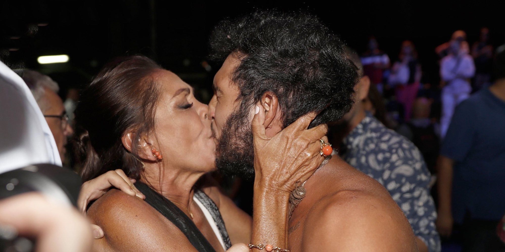 Omar Montes bromea con el beso en la boca que le dio Isabel Pantoja para celebrar su victoria en 'SV 2019'