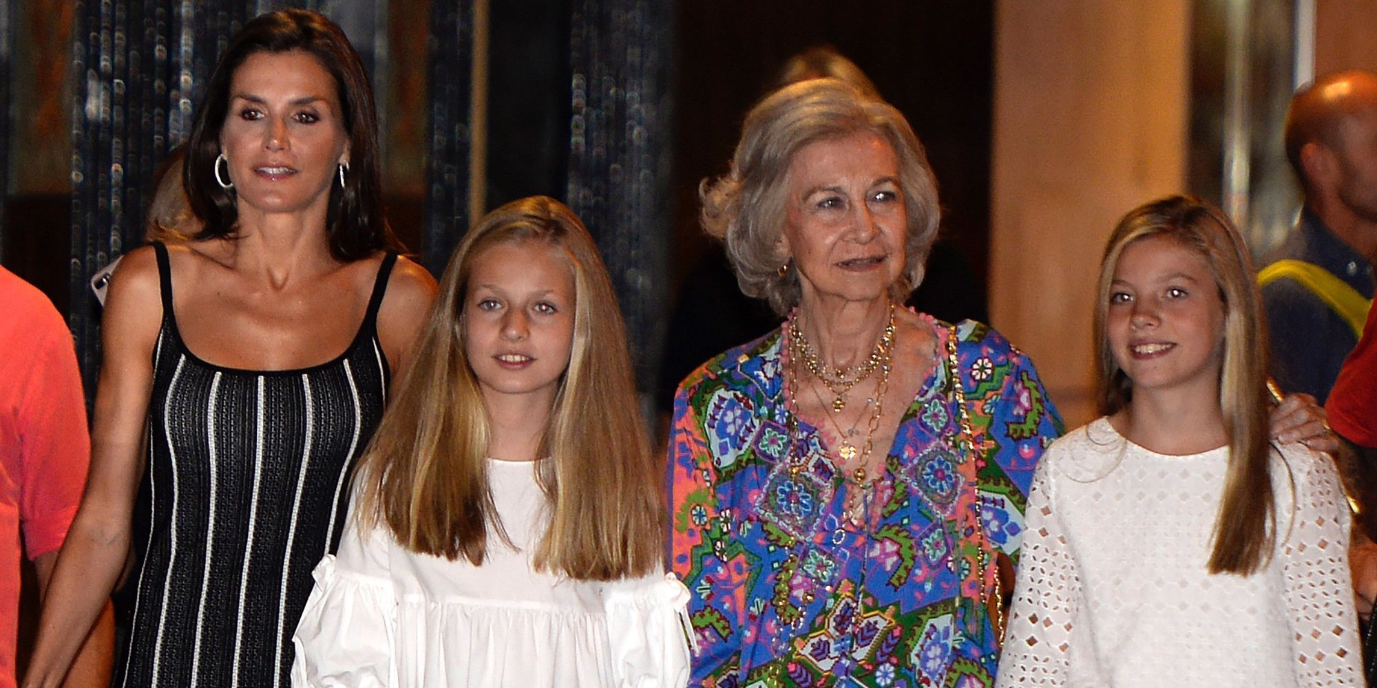 El plan cultural sin privilegios de la Reina Letizia, la Reina Sofía, la Princesa Leonor y la Infanta Sofía en Palma