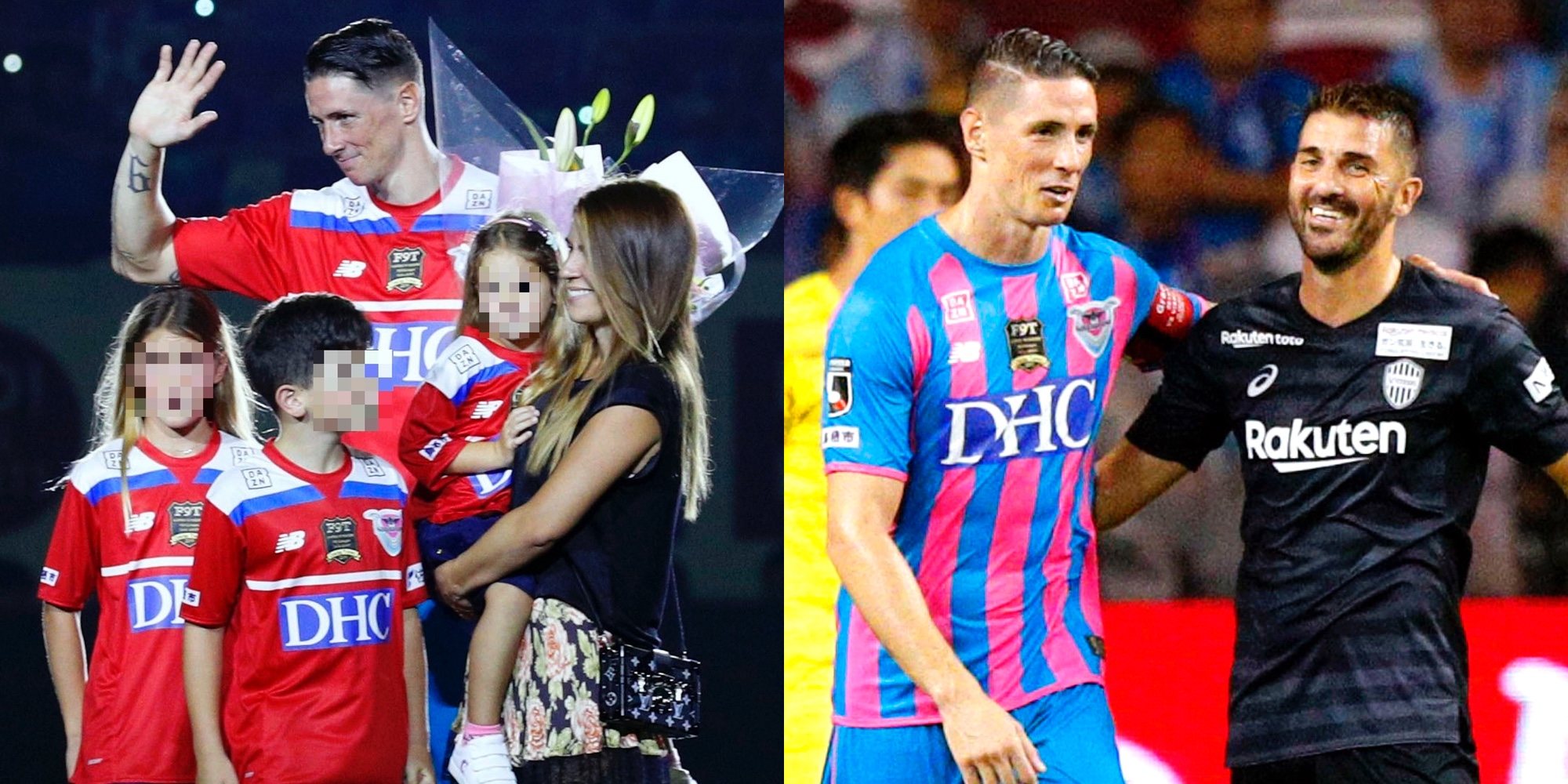 Fernando Torres dice adiós al fútbol muy emocionado y junto a su familia y amigos