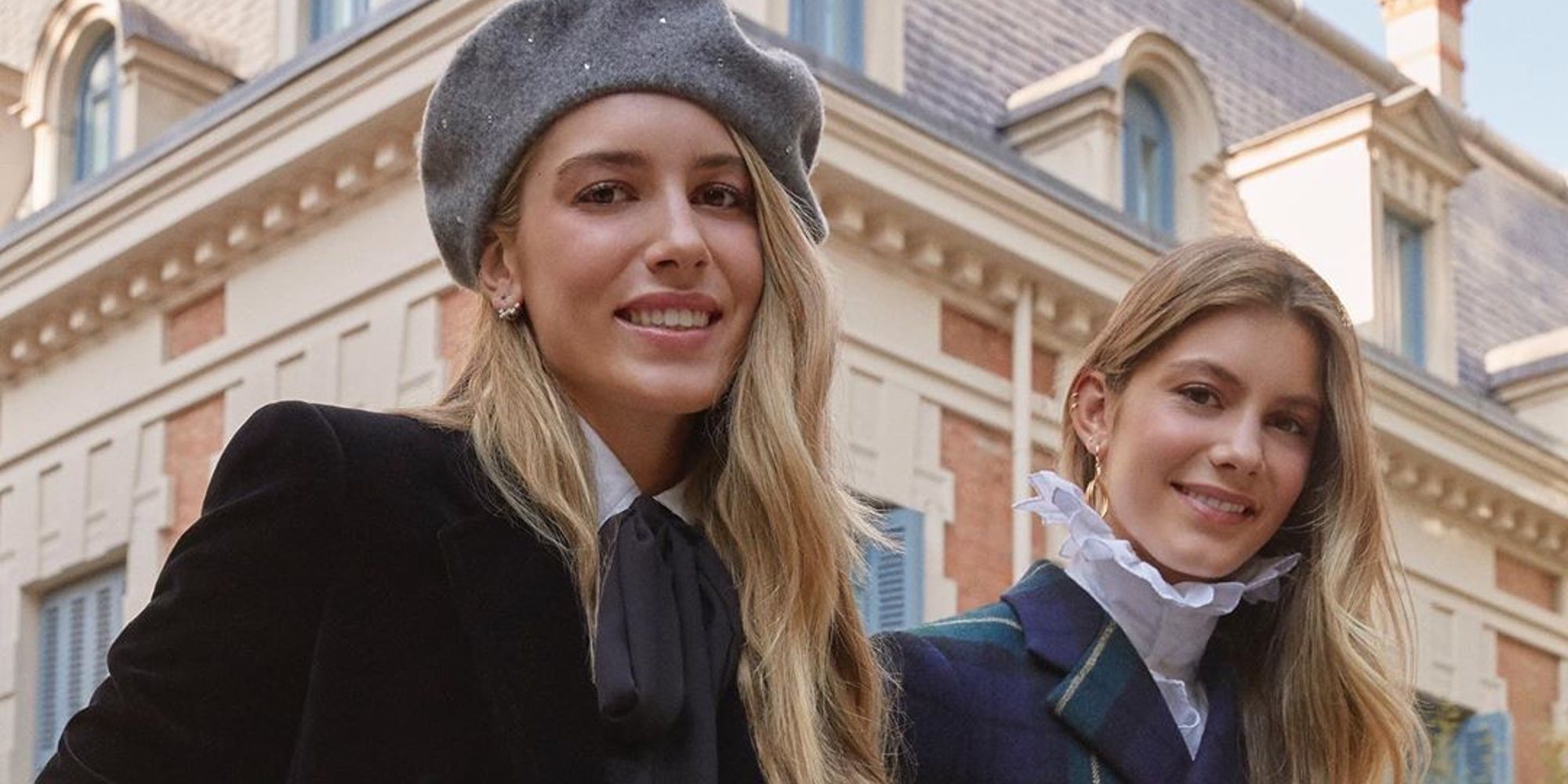 Daniela y Martina, las hijas mayores de Luis Figo, siguen los pasos de su madre Helen Svedin en la moda