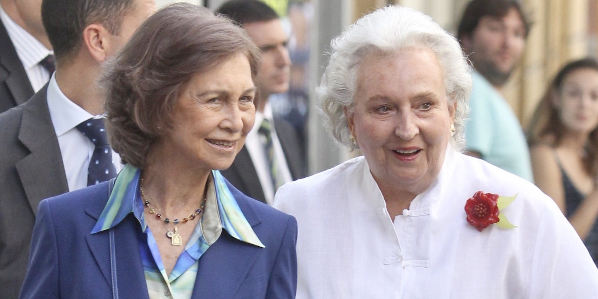 La visita de la Reina Sofía e Irene de Grecia para apoyar a la Infanta Pilar en sus momentos más duros