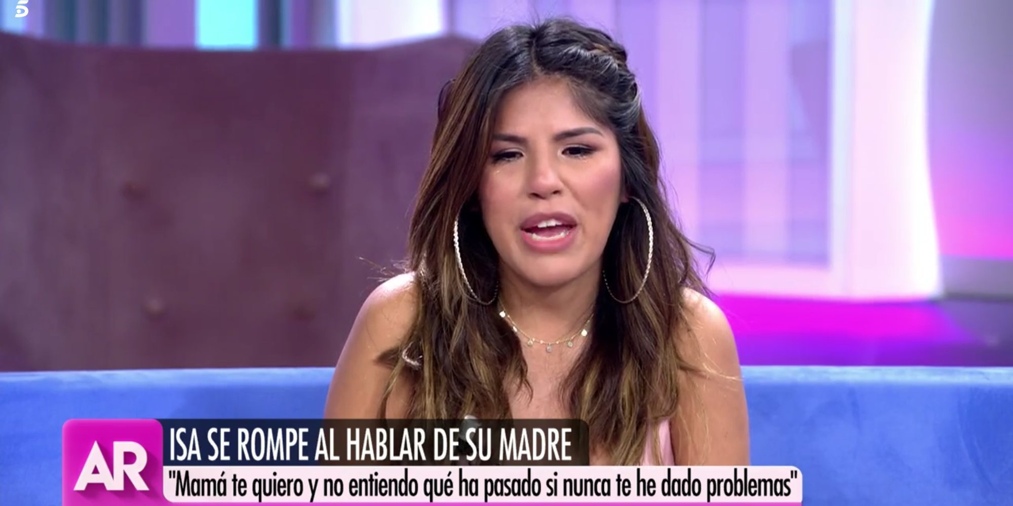 Chabelita Pantoja rompe a llorar en 'El programa de Ana Rosa': "Mamá, te quiero y no entiendo lo que pasa"