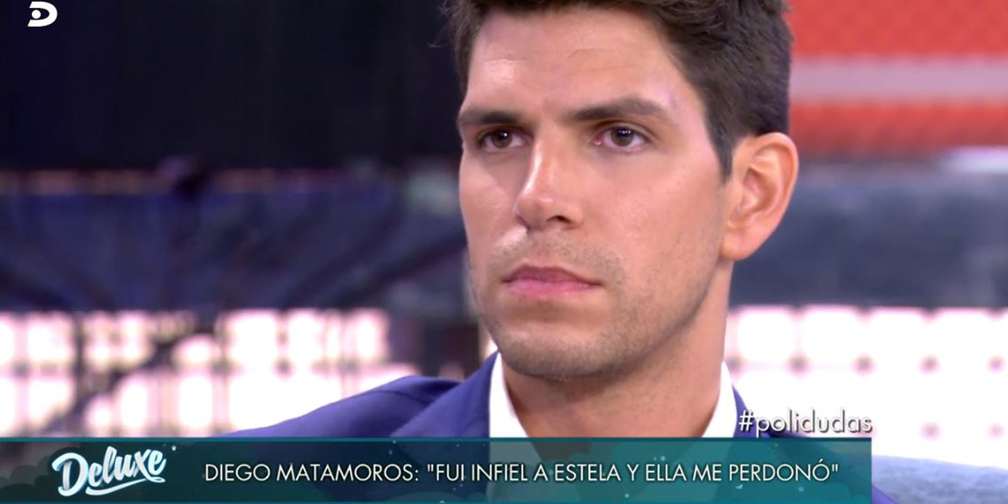 Diego Matamoros confiesa en 'Sábado Deluxe' que le fue infiel a Estela Grande: "Ella me perdonó"