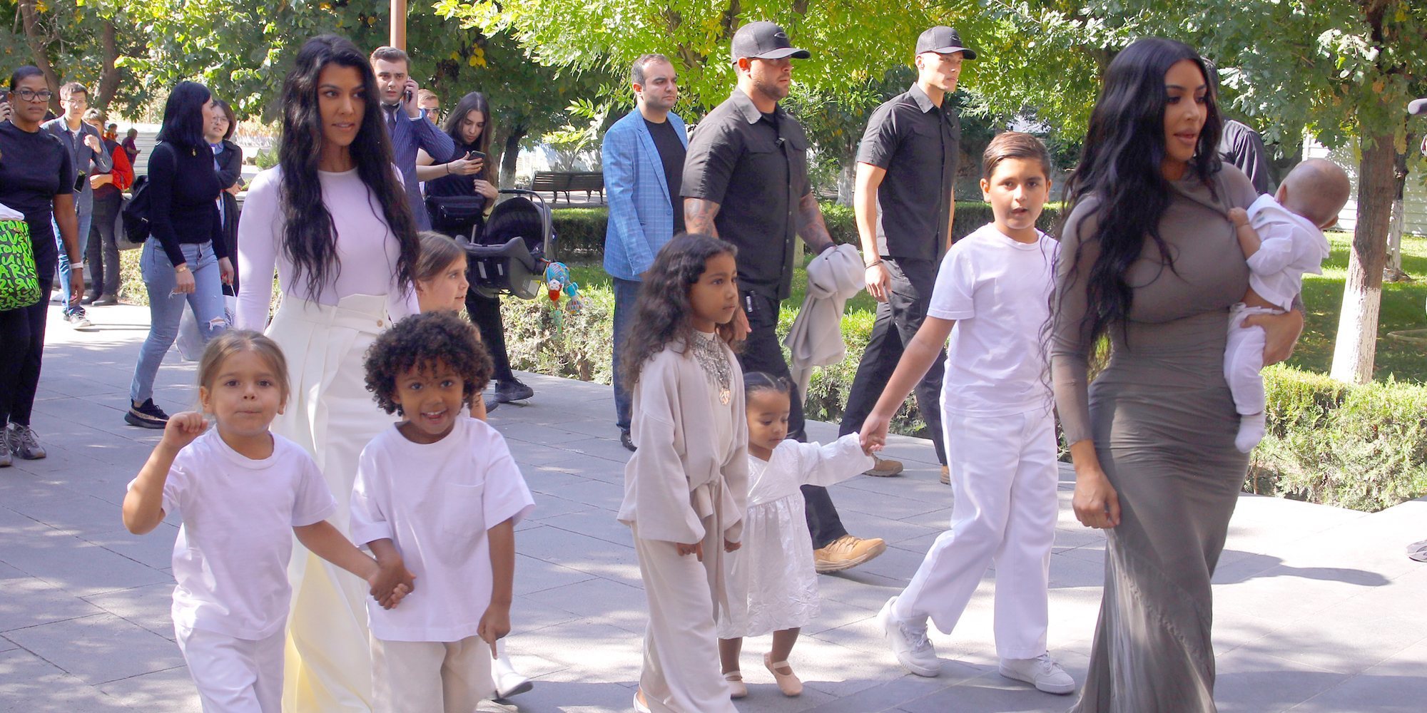 Kim Kardashian viaja a Armenia para bautizar a sus hijos