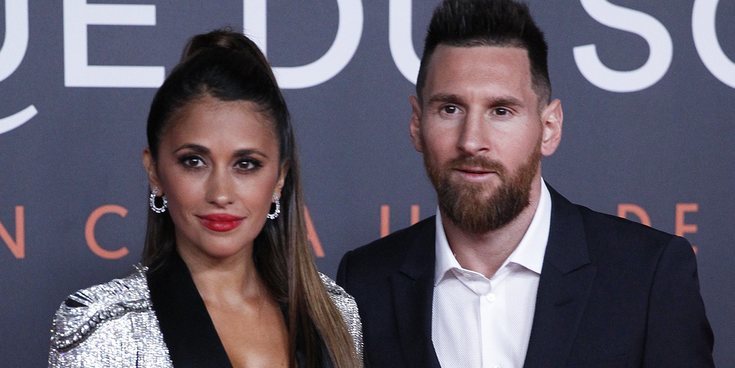 Leo Messi se rodea de Shakira, Paz Vega o Dani Martín en el estreno de su espectáculo del Circo del Sol