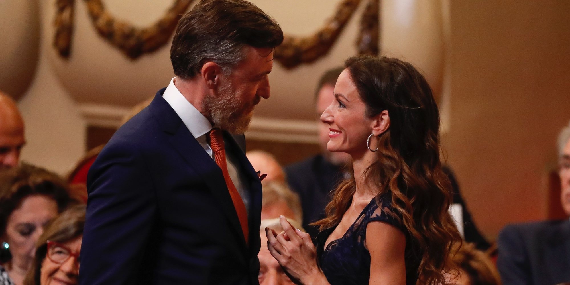 Telma Ortiz presenta a su pareja, Robert Gavin Bonnar, en los Premios Premios Princesa de Asturias 2019