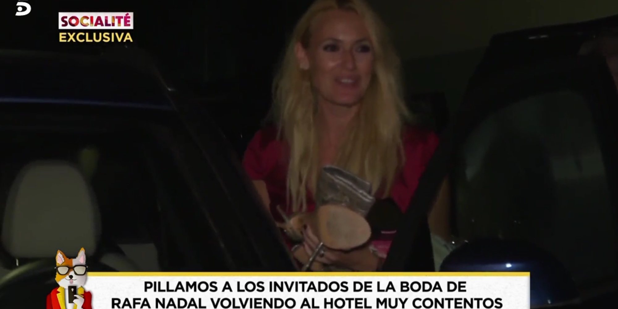 Feliciano López acaba descamisado en la boda de Rafa Nadal y Xisca Perelló