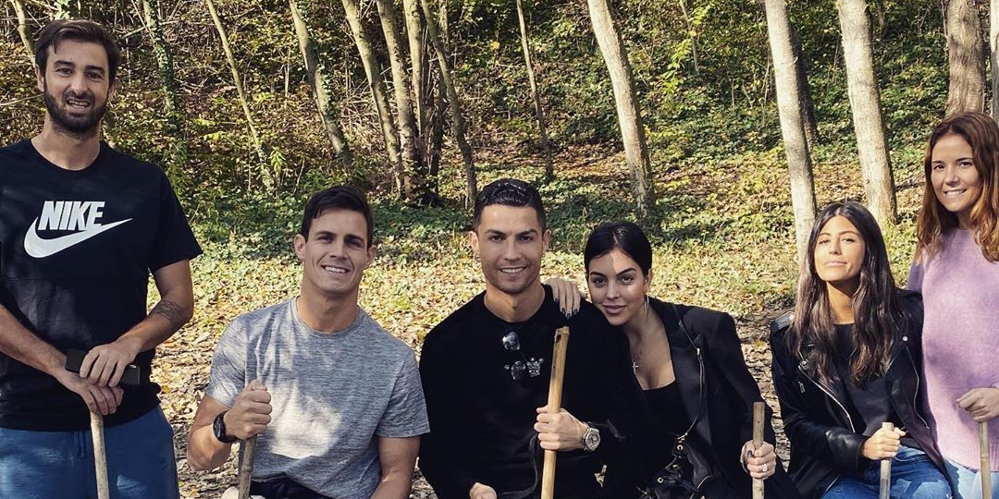 Cristiano Ronaldo y Georgina Rodríguez disfrutan de un fin de semana rural sin olvidarse de su lado más chic
