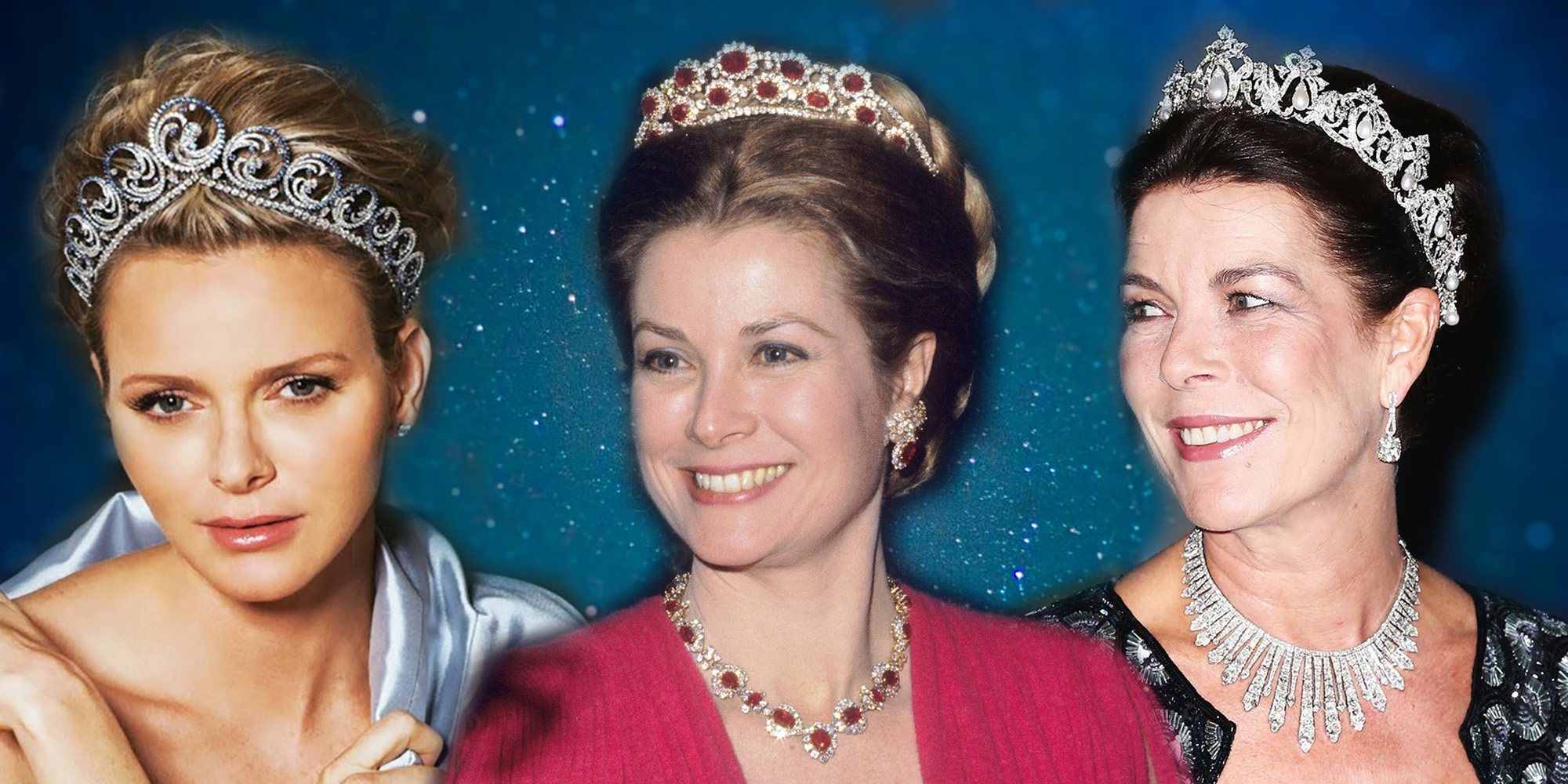 El joyero de la Familia Real de Mónaco: las escasas tiaras y joyas de las Grimaldi