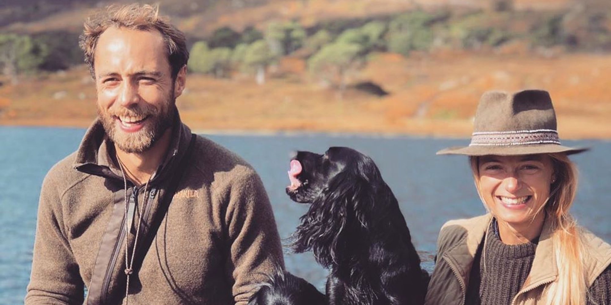 James Middleton comparte una foto con Alizee Thevenet y sus perros para hablar de cómo vive con depresión
