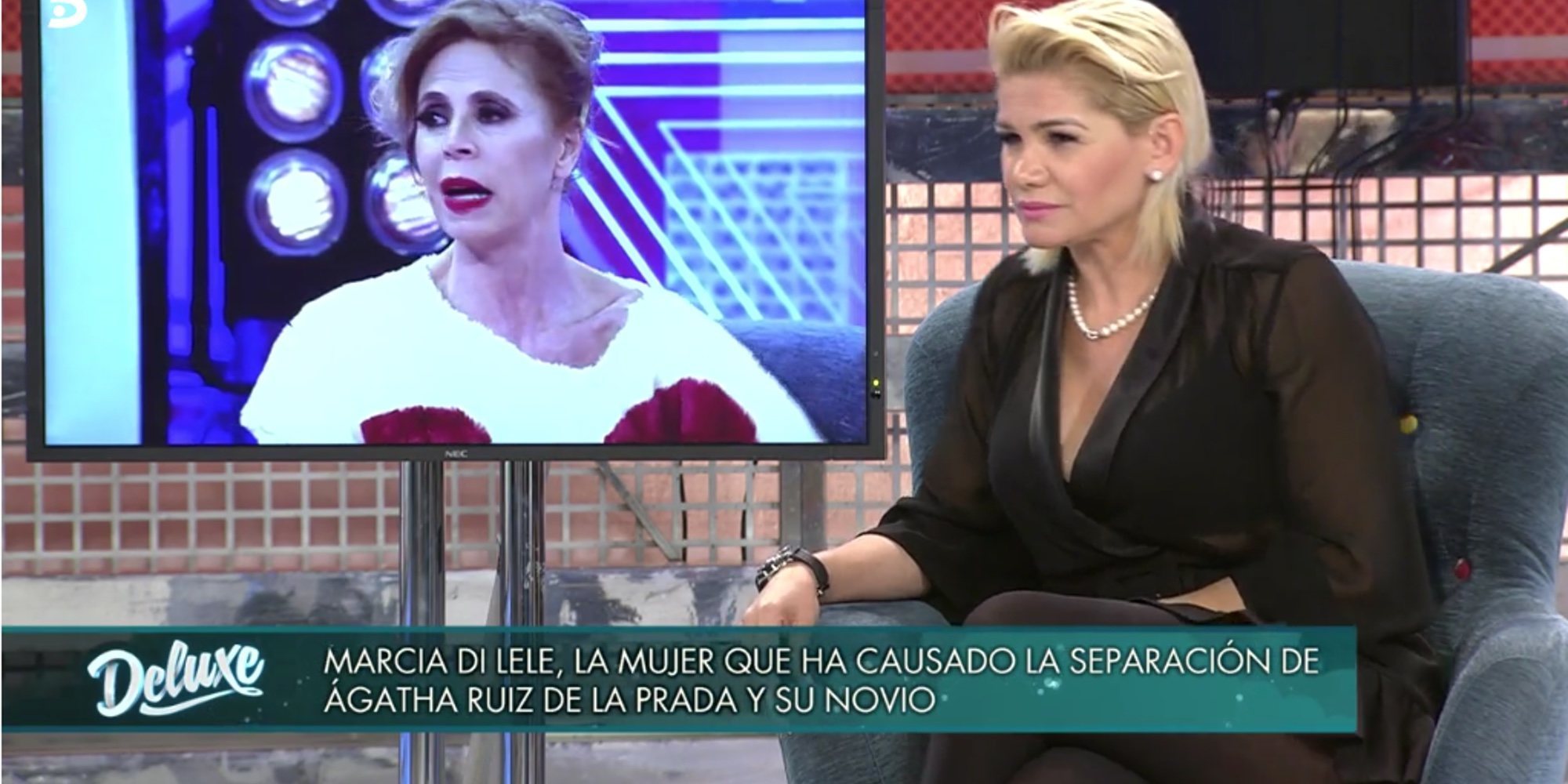 Marcia Di Lele habla de su pillada con 'El Chatarrero': "Ágatha Ruiz de la Prada ya está cansada"