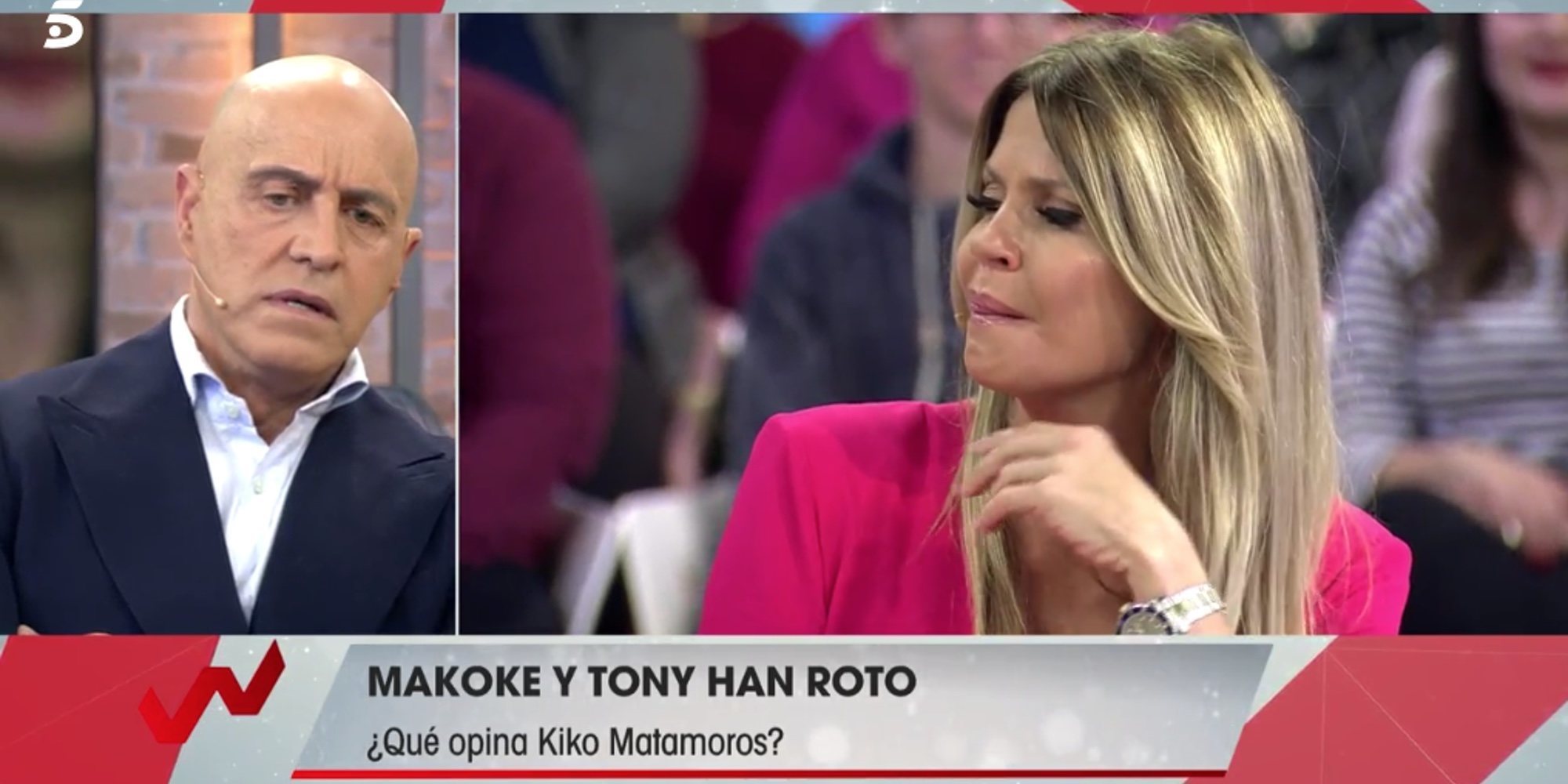 Kiko Matamoros reacciona a la ruptura de Makoke con Tony Spina: "No me sorprende"