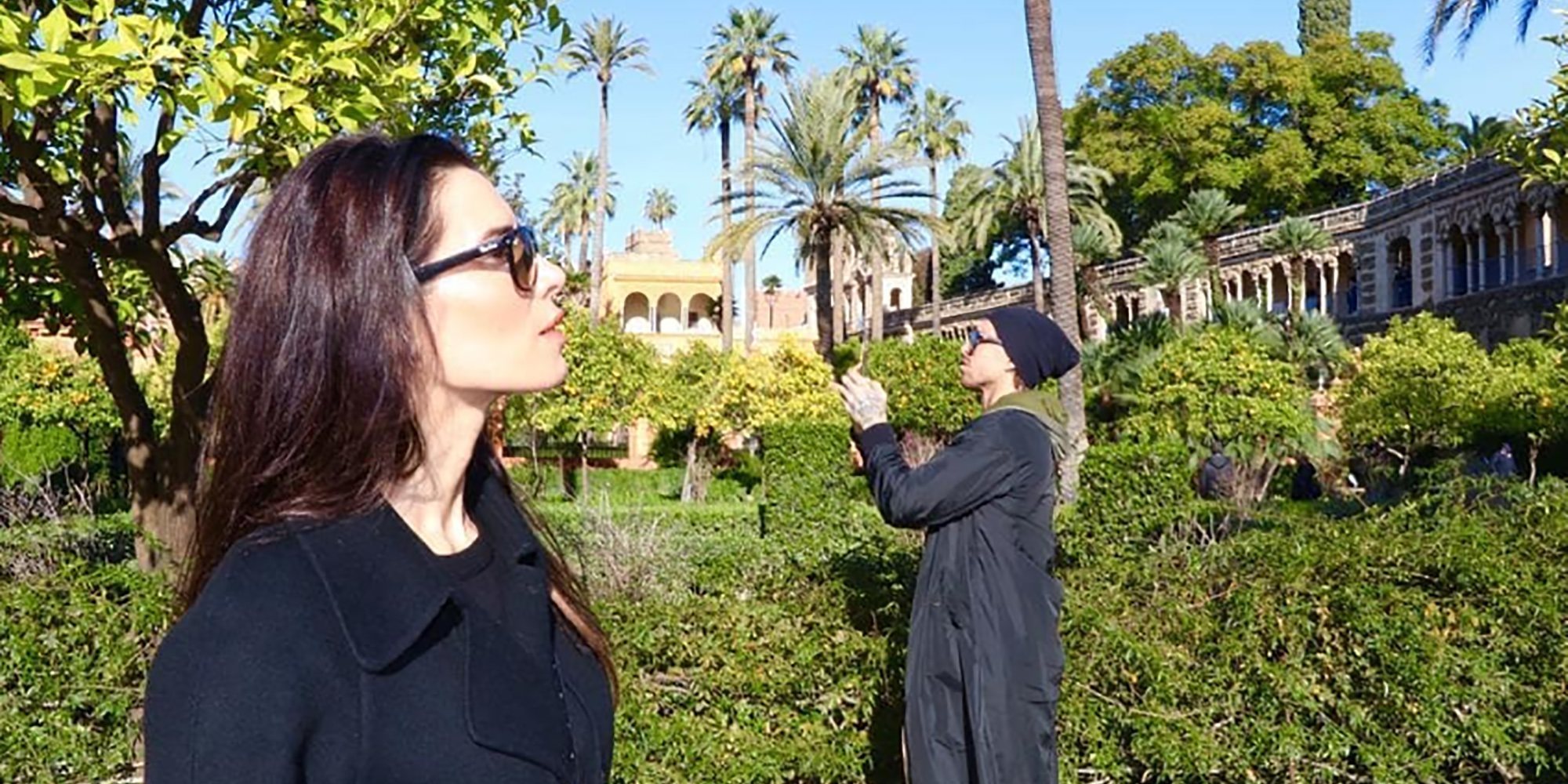 Pilar Rubio disfruta como una turista más en Sevilla junto a Sergio Ramos