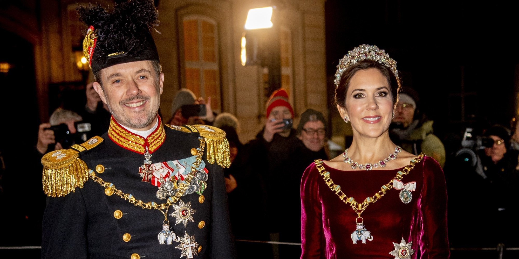 La Familia Real Danesa, todo amor y sonrisas en la recepción de Año Nuevo 2020