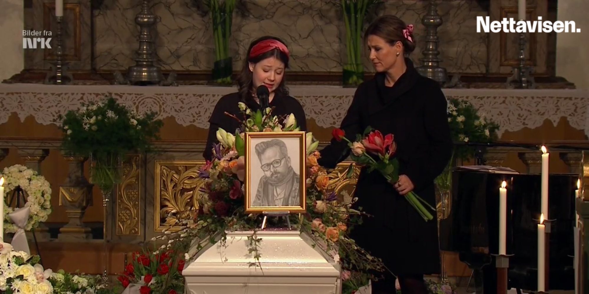 Las emotivas palabras de Maud Behn en el funeral de Ari Behn con un mensaje sobre la importancia de la salud mental