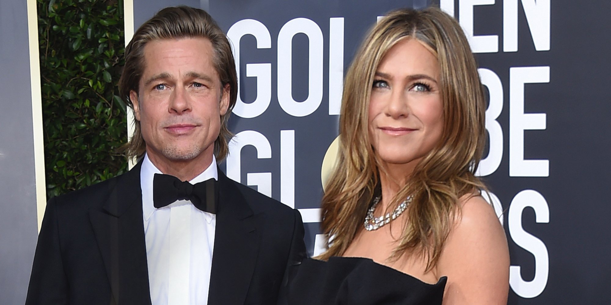 La tierna mirada con la que Jennifer Aniston miraba a Brad Pitt durante su discurso en los Globos de Oro 2020