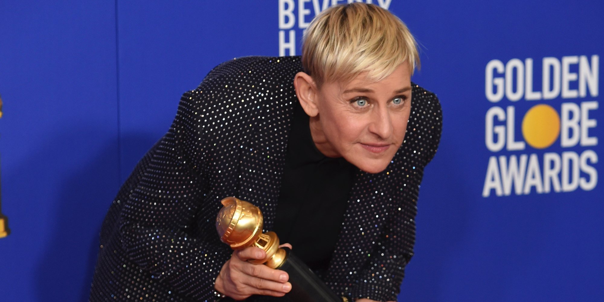 Ellen DeGeneres dedica su premio en los Globos de Oro 2020 a unos familiares inventados