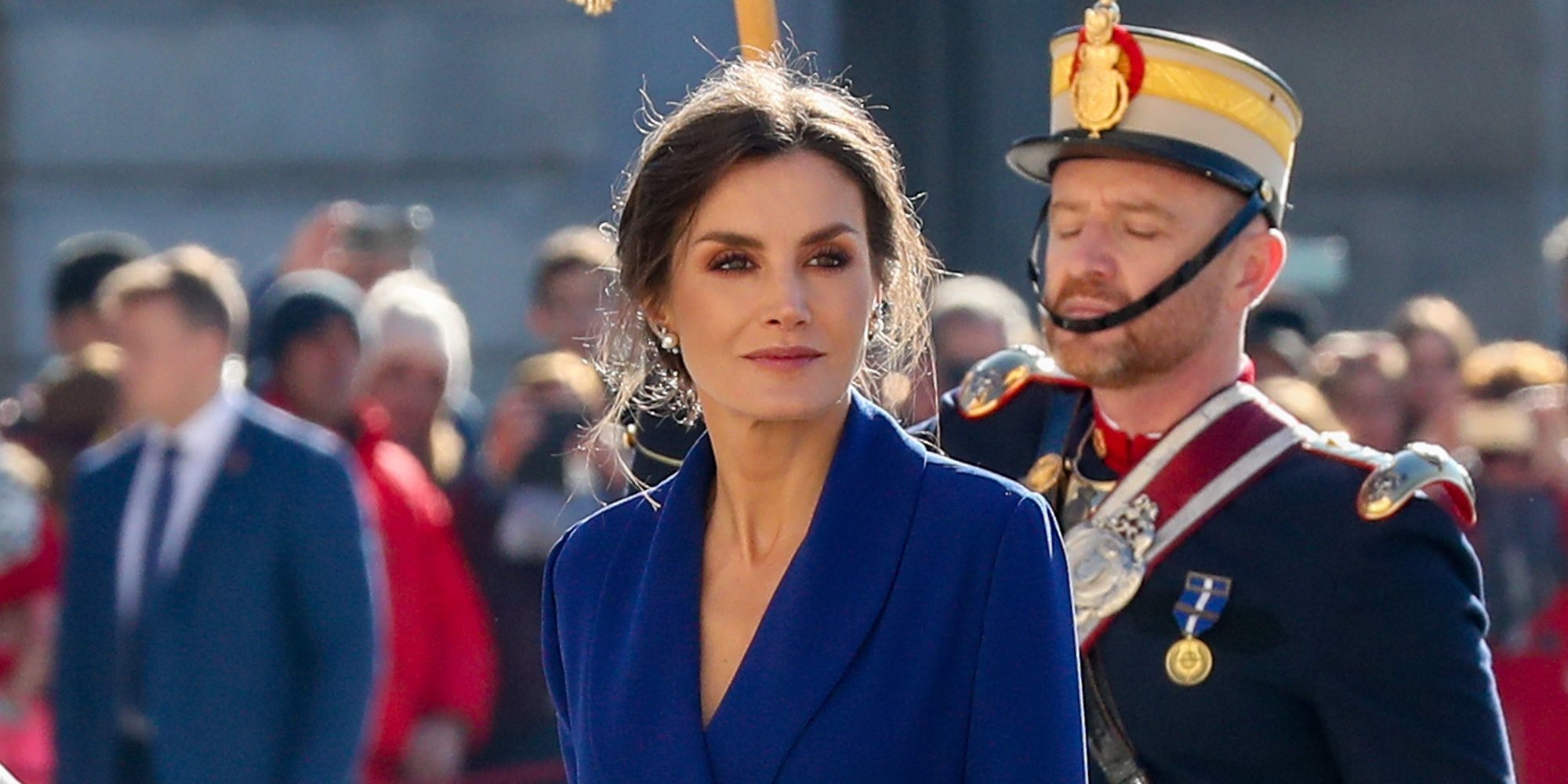 La lección de estilo de la Reina Letizia presidiendo la Pascua Militar 2020 junto al Rey Felipe