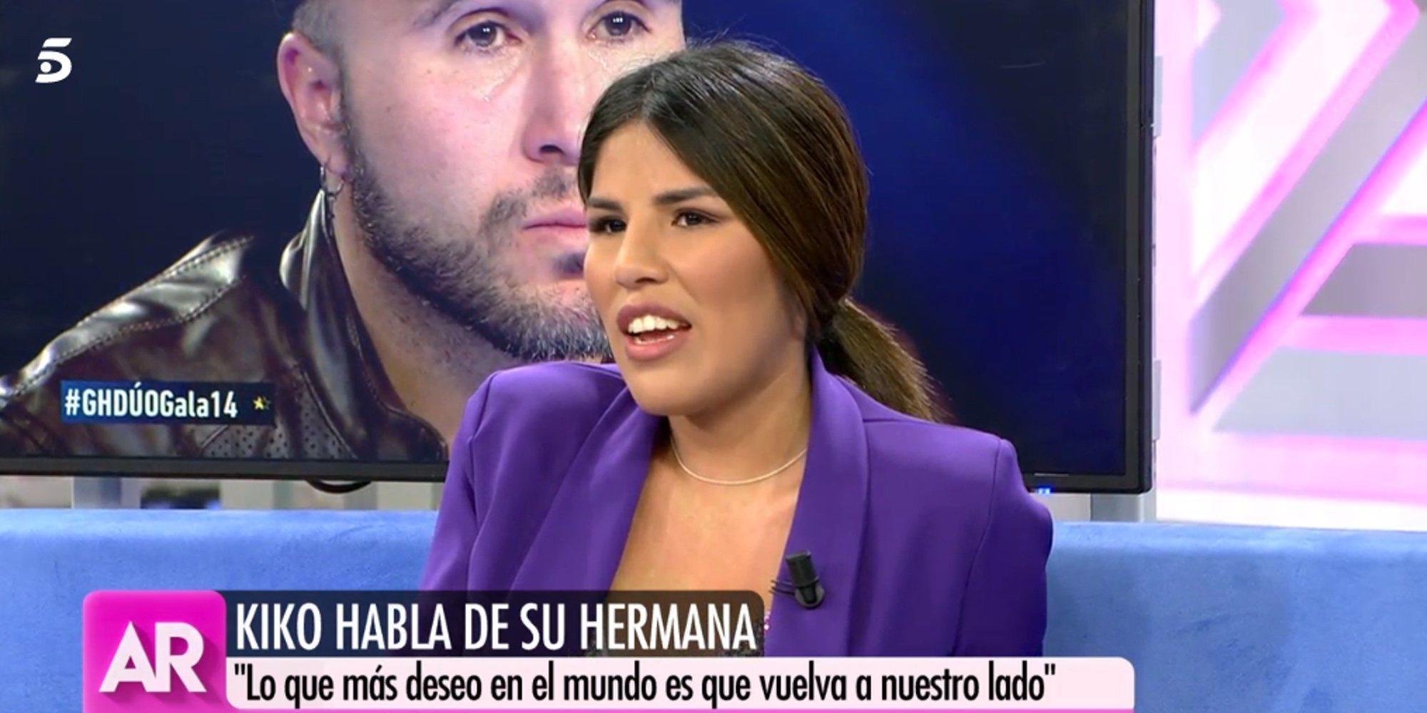 Chabelita Pantoja contesta a las palabras de su hermano Kiko Rivera sobre su relación en 'Mi casa es la tuya'
