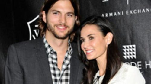 Demi Moore y Ashton Kutcher, felices y enamorados en los Stephan Weiss Apple Awards