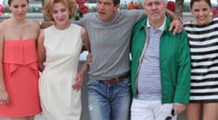 Antonio Banderas y Elena Anaya presentan la 'Piel que habito' en Cannes