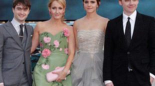 Daniel Radcliffe, Emma Watson y Rupert Grint despiden a Harry Potter en el estreno de la última película en Londres