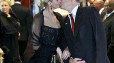 Los Príncipes Alberto y Charlene de Mónaco celebran una fiesta en Sudáfrica para festejar su boda