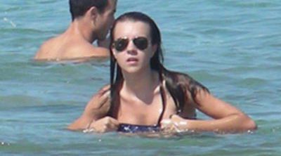 Andrea Guasch, novia de Álex Lequio, pillada en top-less en Ibiza