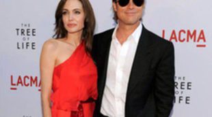 Brad Pitt y Angelina Jolie brillan en el estreno de 'El árbol de la vida' en Los Angeles