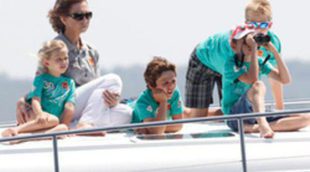 La Familia Real casi al completo se reúne en Mallorca para la primera regata de la Copa del Rey de Vela