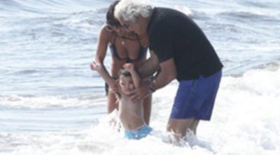 Flavio Briatore y Elisabetta Gregoraci, vacaciones familiares en Italia con su hijo Falco Nathan
