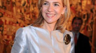 La Infanta Cristina inaugura una exposición de tapices de Pastrana en Washington