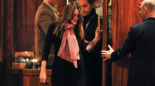 Carla Bruni y Nicolas Sarkozy salen a cenar mientras esperan la llegada del bebé